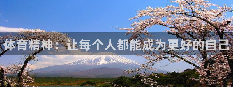 海南必发官网下载发展怎么样：体育精神：让每个人都能成