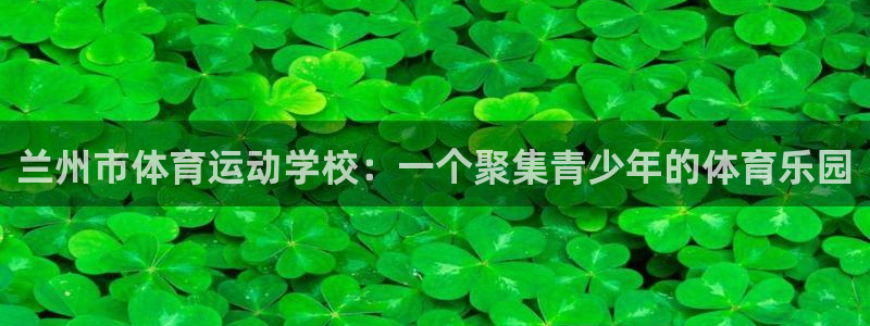 必发官方正版app集团E.ON：兰州市体育运动学校：