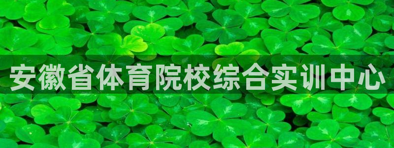 必发官网下载招商电话是多少号码：安徽省体育院校综合实训中心